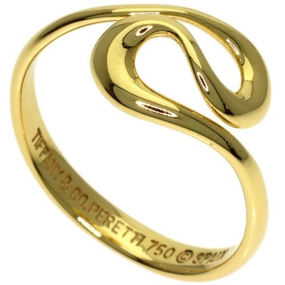 Tiffany&Co.  offener Wellenring K18 Gelbgold Damen [gebraucht]