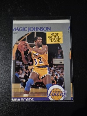 1 Of 1 * MVP Magic Johnson #157 ERROR 1990 NBA HOOPS | eBay