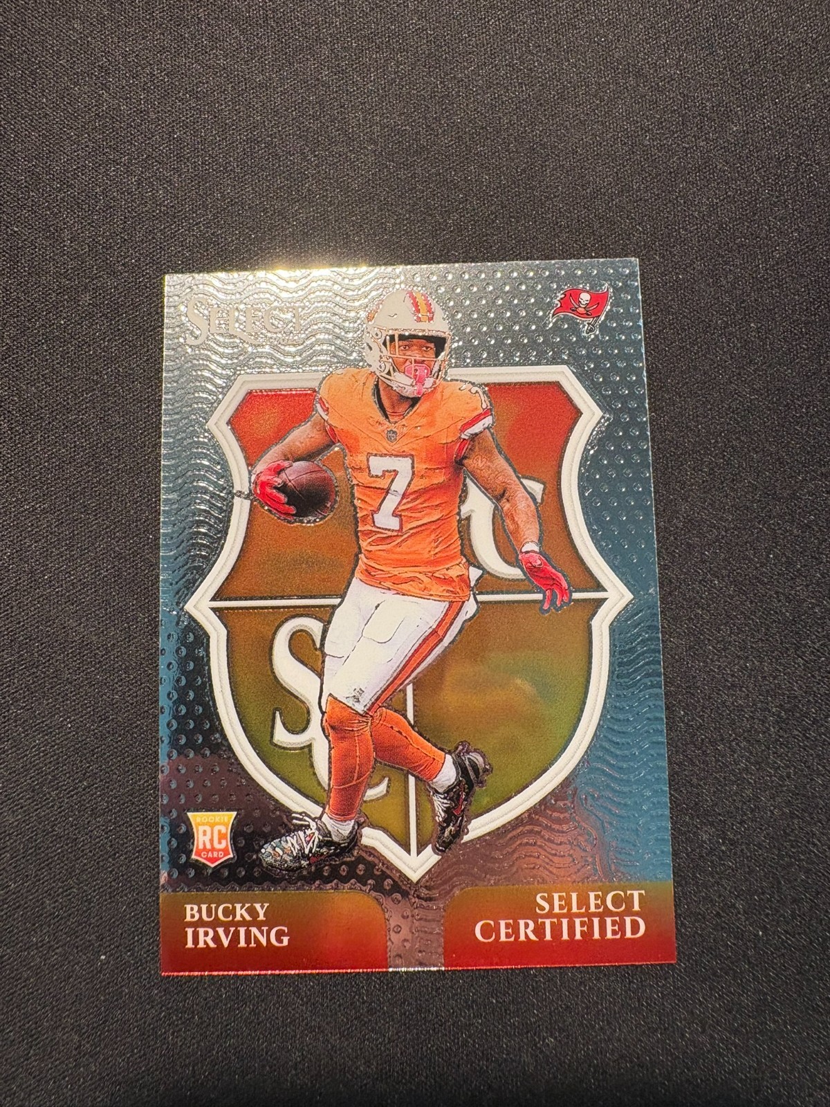 2024 Panini Select - Select Certified Rookies Bucky Irving #21
