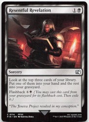 Resentful Revelation #114 Final Fantasy Magic: The Gathering Common
