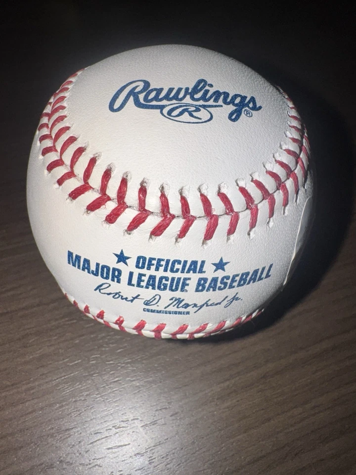 Maldonado Astros 2023 ALCS Catcher Autographed Signed Baseball - Image 2 of 4