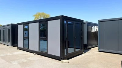 Bürocontainer X-Series Black 1.0 | sofort abholbereit - Bild 1 von 4