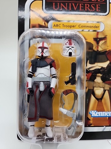star wars vintage collection ARC trooper commander VC54 2011 Canadian Back - Picture 3 of 9