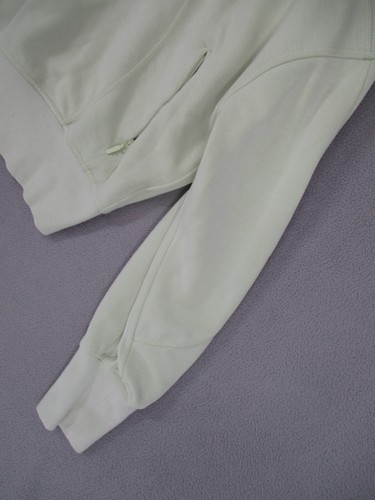Lululemon Jumper Womens 2 Green Long Sleeve Sweatshirt Ribbed Cropped Gym Run - Picture 4 of 18