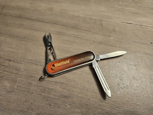 SHEFFIELD 3 IN ONE MULTI-TOOL KEYCHAIN-COMPACT AND STAINLESS STEEL - Picture 10 of 24