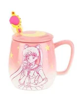 Sailor Moon 16oz Ombre Mug with Molded Spoon