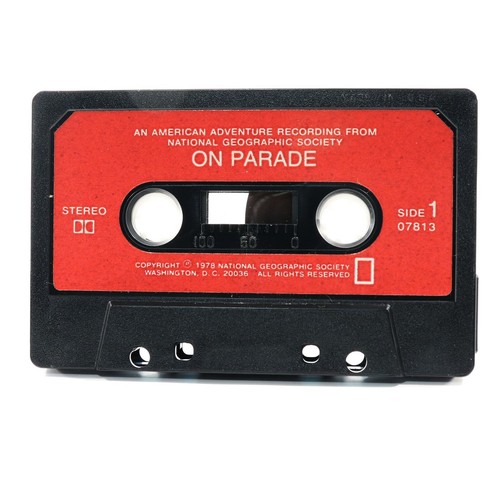 The Music of John Philip Sousa on Parade, Cassette Tape 1978 National Geographic - Picture 4 of 6