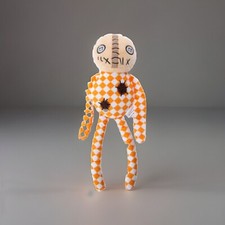 Voodoo Doll Dog Plush Toy 6.2in x 14.7in BNWT