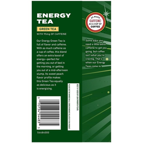 Celestial Seasonings Tea ENERGY GREEN 12 Bags / Box (2 Pack) - Picture 2 of 5