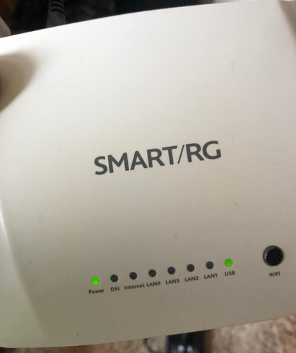 SMART RG Router SR360n DSL 4 Port WIFI ADSL2+ 802.11N | eBay