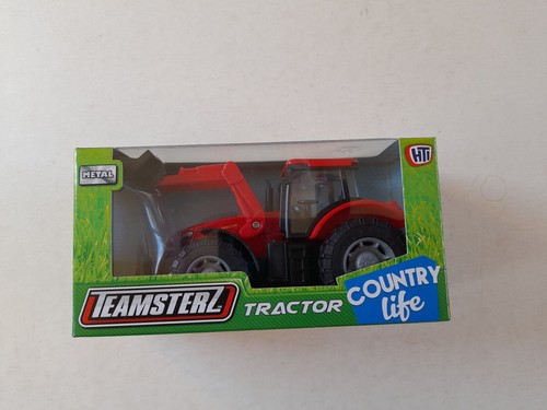 Teamsterz Tractor With Front Loader 1/32 Country Life Teamsters Farm Bucket - Picture 2 of 4