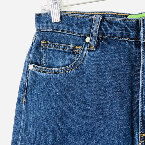 Sandrine Rose + Free People Womens High Rise Blue Denim Shorts Size 31 - Picture 3 of 11