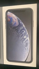 Apple iPhone XR EMPTY BOX ONLY Original Black 64GB