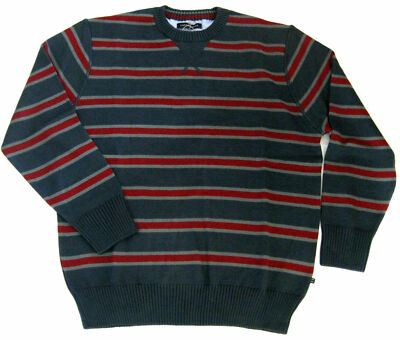CASA MODA Herren Pullover Hemdenpullover rundhals stahlblau Gr. L