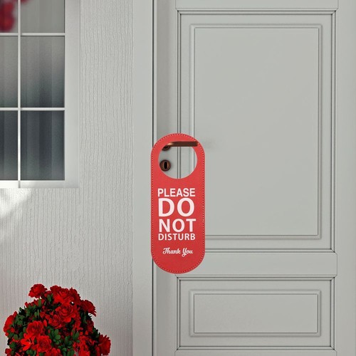 Cleaning Label Door Knobs Hanger Pendant Do Not Disturb Signs Door Hanger Tags - Picture 4 of 14