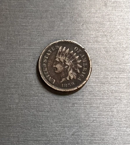 1859 Indian Head Cent Very Good VG Coin Shipping Today! #278