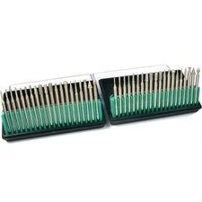 40 Diamond Coated Burs 1/8"  for Lapidary Jewelers Jewelry Tools
