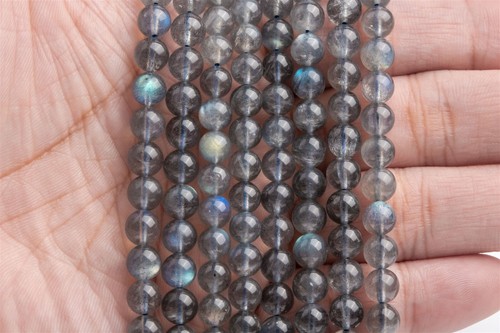 Natural AAA Rainbow Labradorite Beads Round Loose Beads 6/7/8/9/10/11/12MM - Picture 4 of 4