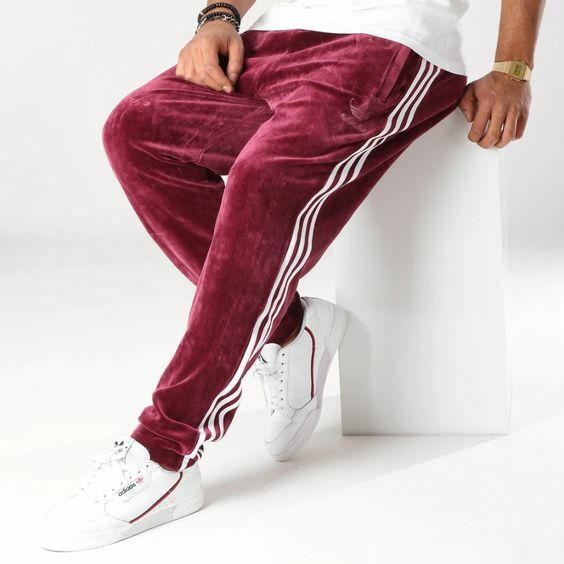 Velour Beckenbauer Track Pants