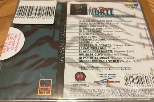 Pistas Para Cantar Como Los Tigres De Norte Karaoke Sealed - Imagen 2 de 2