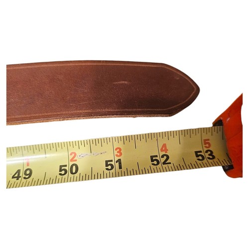 Cinturón BURLS de cuero a presión con funda (hebilla de cuchillo no incluida) EE. UU. 34-38 cintura - Imagen 9 de 9