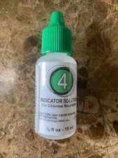 **5 PACK** Poolmaster Poolstyle #4 CHLORINE NEUTRALIZER SOLUTION REAGENT  1/2 OZ