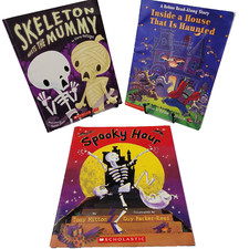 Scholastic Halloween Children's Book Lot of 3 - 1st Printings