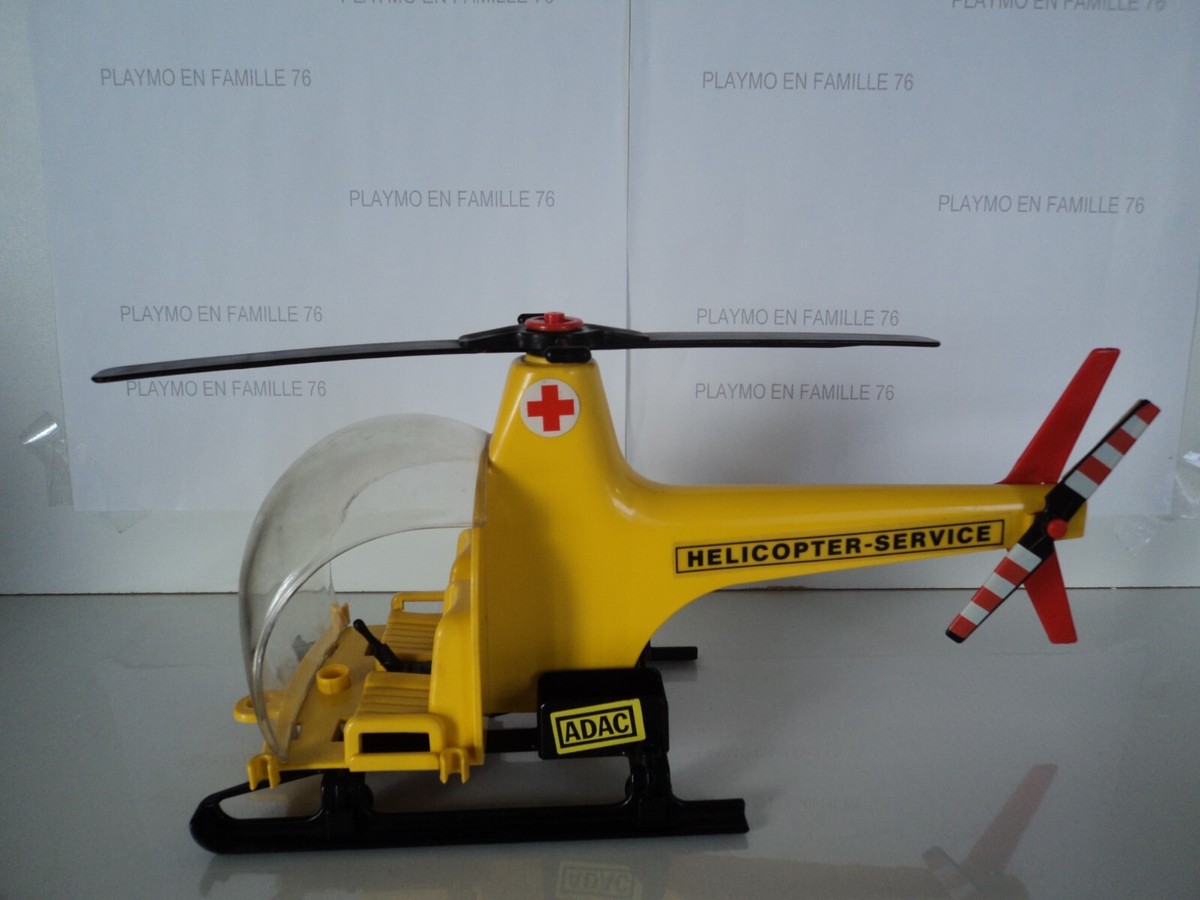 PLAYMOBIL - City Life - Hôpital Pédiatrique + Hélicoptère Médical