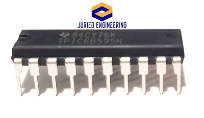 10PCS TPIC6B595N 74HC595 8-bit shift register with 150mA/ch IC