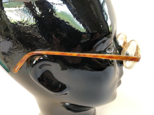 Vintage Jean Lafont Gamma 50 972 French Eyeglass Frame Ivory Tortious Designer - Picture 2 of 5