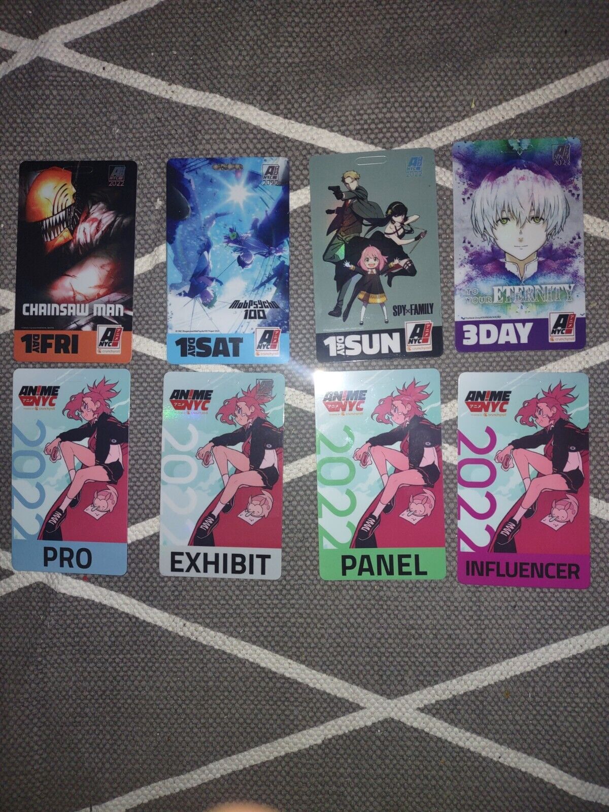 Anime Nyc Badges 2022