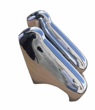 195219531954 Ford Fairlane Rear Bumper Guards Triple Chrome