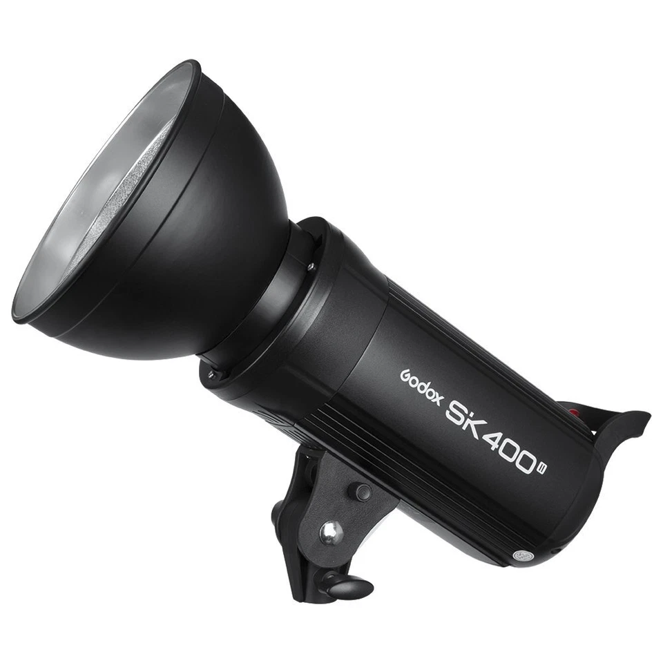 Godox SK400II 110V Studio Flash Head Light + 60*90cm Softbox Suporte Barndoor Kit - Imagem 2 de 4
