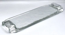 Cheese Knife Textured Glass Charcuterie Board Plate Tray Serve  Snack Appetizer