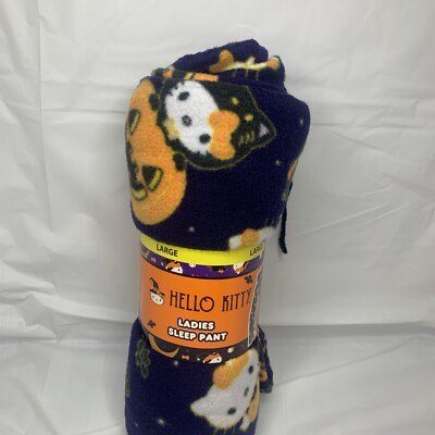 Hello Kitty Halloween Pajama Sleep Pants 2024 CVS exclusive L Large Free Ship