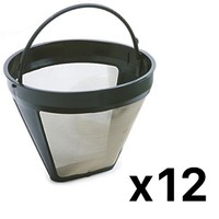Norpro Permanent Reusable Cone Shape Coffee Filter Mesh Basket Gold (12-pack) on sale Norpro Permanent Reusable Cone Shape Coffee Filter Mesh Basket Gold (12-pack) on sale