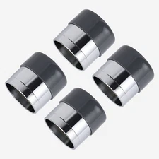 4Pcs 1.98" Carbon Steel Trailer Wheel Bearing Protectors W/ Dust Cap Cover