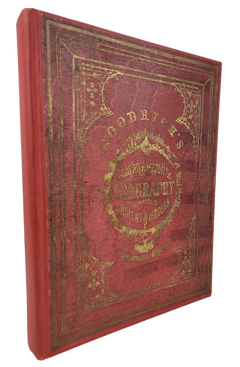Antique Goodrich's Geography & History Book w/United States