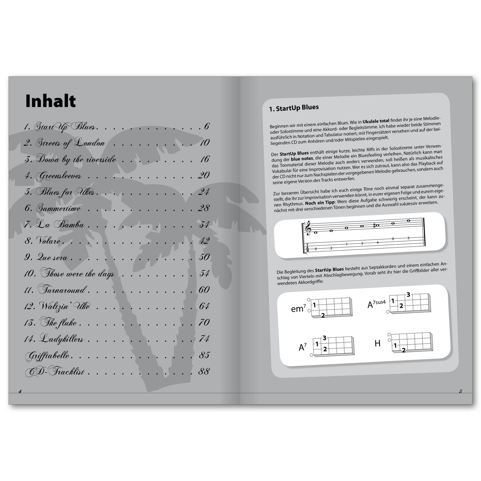 Thumbnail - Voggenreiter Ukulele Total Songbook D-stimmung, Buch/cd