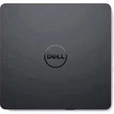 Dell USB Slim DVD Drive - External Optical Drive - Use at home or on the go - US