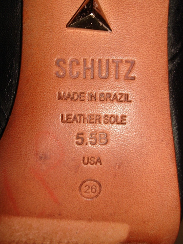 Schutz Boots Women's 5.5B ULTRA SOFT Black Leather Block Heeled 17" Floor to top - Picture 2 of 13