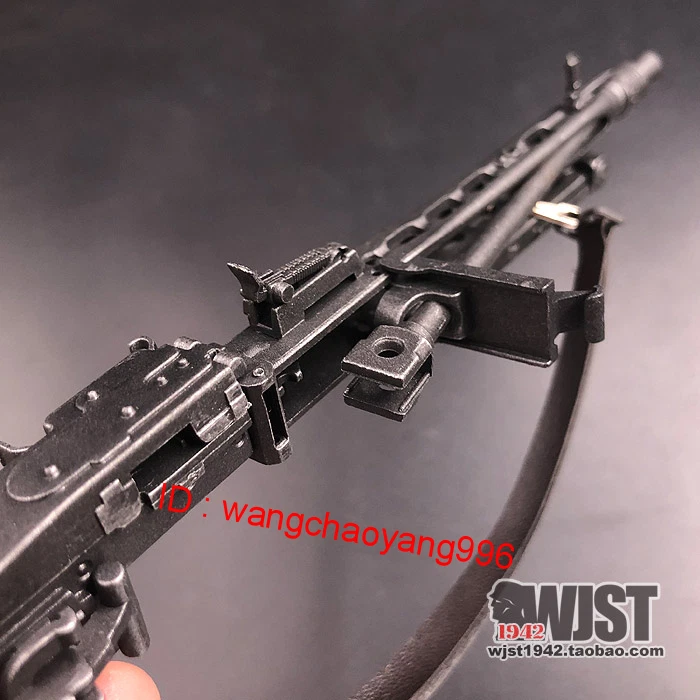 1/6 Scale Wwii German Mg-42 Machine Gun for 12" Action Figure Body Model Foto 4 de 4
