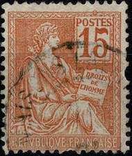 FRANCE 1900 Type MOUCHON  N° 117 Oblitéré / Used
