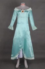 super Mario Princess Rosalina Green Dress Cosplay Costume