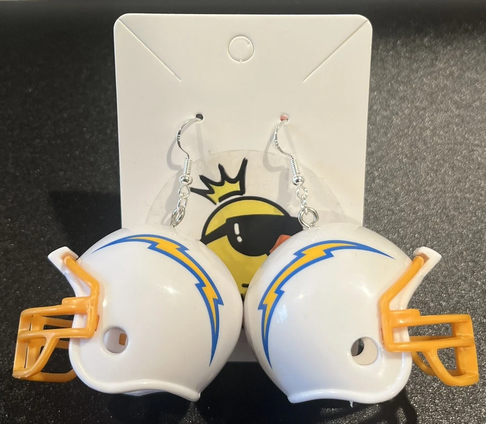 Pendientes de casco de fútbol americano NFL - ¡Elige tu equipo favorito! Foto 3 de 4