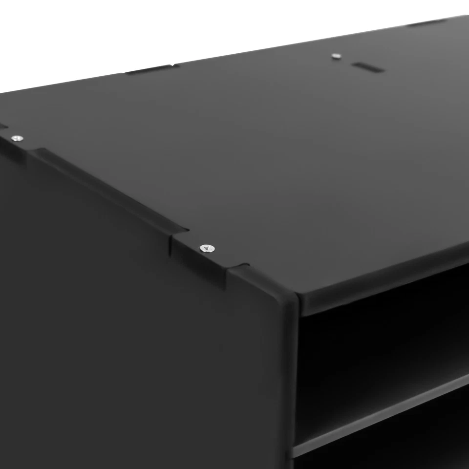 Organizador de literatura clasificador de archivos de escritorio centro de correo gabinete de almacenamiento de papel hogar Foto 4 de 4