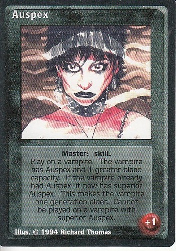 12 x Auspex VTES CCG Jyhad Edition - 第 1/1 張圖片