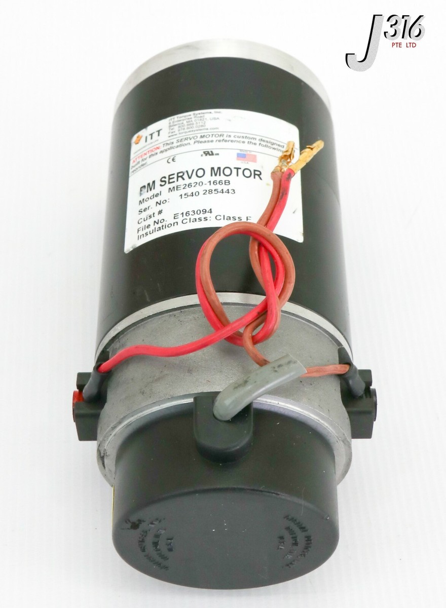 18835 ITT PM SERVO MOTOR W/ ENCODER C2 0550 DM 0500 ME2620-166B | eBay