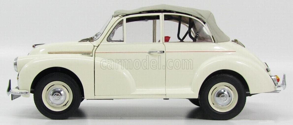 Thumbnail - Sun-star 1/12 Morris Minor 1000 Tourer Cabrio 1963 Weiß Grau 04774