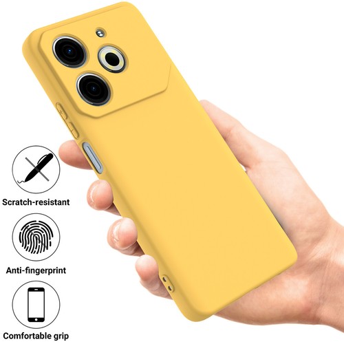 Funda protectora de goma de silicona líquida suave para Tecno Pova 6 Neo - Imagen 11 de 33